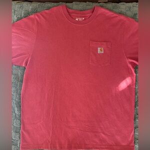 Carhartt Men's Short Sleeve Tee in Red